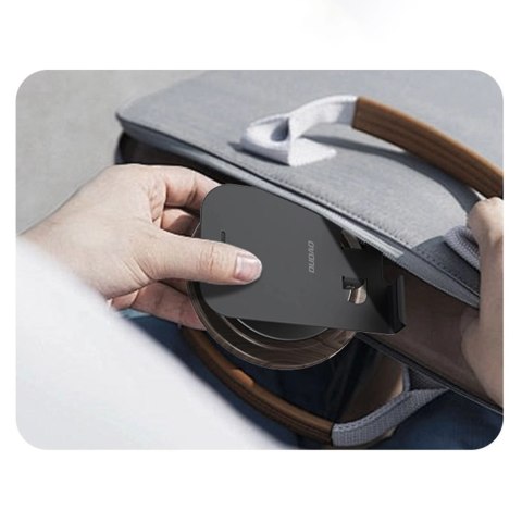 Podstawka do telefonu Dudao F17M 360° metalowa - szara Podstawka do telefonu Dudao F17M 360° metalowa - szara
