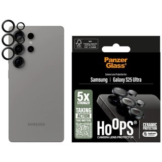 Szkło ceramiczne na obiektyw PanzerGlass Hoops Lens Protector do Samsung Galaxy S25 Ultra