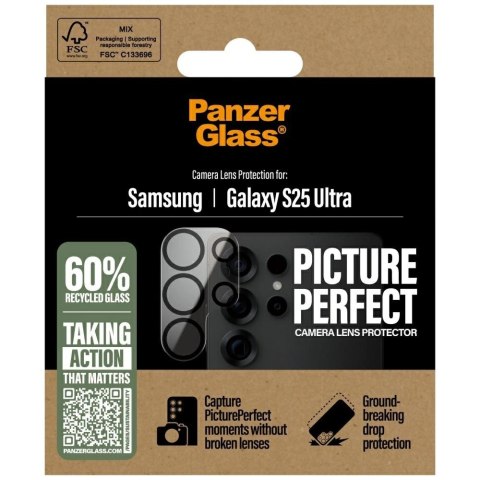 Szkło hartowane na obiektyw PanzerGlass PicturePerfect Lens Protector do Samsung Galaxy S25 Ultra Szkło hartowane na obiektyw PanzerGlass PicturePerfect Lens Protector do Samsung Galaxy S25 Ultra