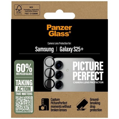 Szkło hartowane na obiektyw PanzerGlass PicturePerfect Lens Protector do Samsung Galaxy S25+ Szkło hartowane na obiektyw PanzerGlass PicturePerfect Lens Protector do Samsung Galaxy S25+
