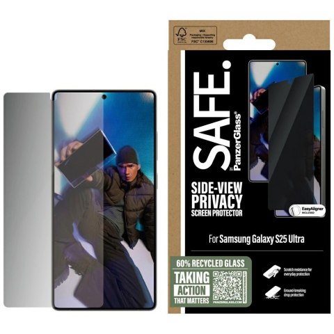 Szkło prywatyzujące SAFE by PanzerGlass Ultra-Wide Fit do Samsung Galaxy S25 Ultra Szkło prywatyzujące SAFE by PanzerGlass Ultra-Wide Fit do Samsung Galaxy S25 Ultra