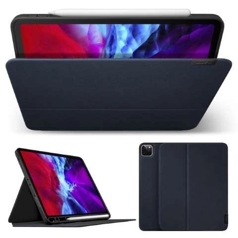 Etui LAUT Prestige Folio z uchwytem na Apple Pencil na iPad Pro 11" , iPad Air 10.9" - granatowe Etui LAUT Prestige Folio z uchwytem na Apple Pencil na iPad Pro 11" , iPad Air 10.9" - granatowe