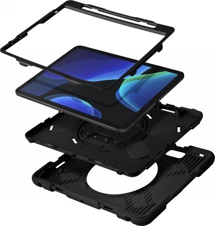 Etui LAUT Shield Enduro z uchwytem na Apple Pencil na iPad Pro 11" 1 / 2 / 3 / 4, iPad Air 10.9" 4 / 5 - czarne Etui LAUT Shield Enduro z uchwytem na Apple Pencil na iPad Pro 11" 1 / 2 / 3 / 4, iPad Air 10.9" 4 / 5 - czarne