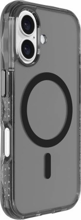 Etui Laut Crystal Matter X MagSafe na iPhone 16 Plus - przezroczysto-czarne