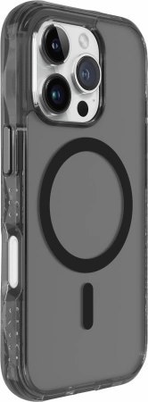 Etui Laut Crystal Matter X MagSafe na iPhone 16 Pro Max - przezroczysto-czarne