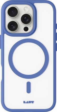 Etui Laut Huex Protect MagSafe na iPhone 16 Pro Max - niebieskie
