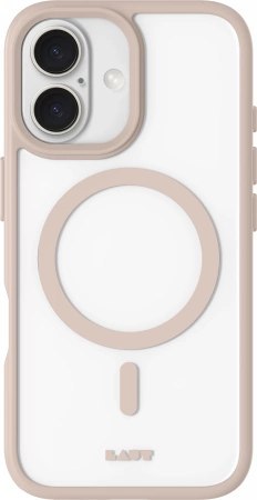 Etui Laut Huex Protect MagSafe na iPhone 16 - beżowe