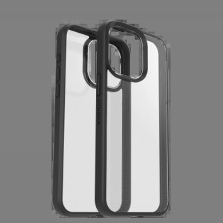 Etui OtterBox React na iPhone 15 Pro Max - przezroczysto-czarne