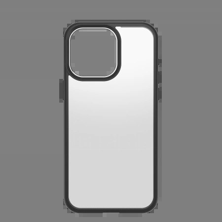 Etui OtterBox React na iPhone 15 Pro - przezroczysto-czarne Etui OtterBox React na iPhone 15 Pro - przezroczysto-czarne