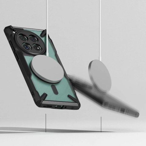 Etui Ringke Fusion X MagSafe na Oneplus 12 - czarny mat Etui Ringke Fusion X MagSafe na Oneplus 12 - czarny mat