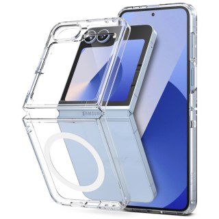 Etui Ringke Fusion MagSafe na Samsung Galaxy Z Flip 6 - przezroczyste
