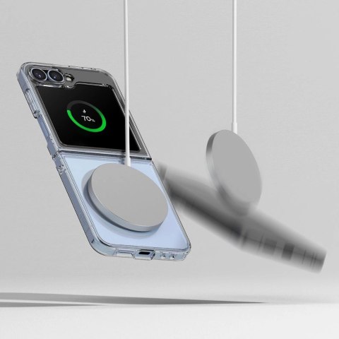 Etui Ringke Fusion MagSafe na Samsung Galaxy Z Flip 6 - przezroczyste Etui Ringke Fusion MagSafe na Samsung Galaxy Z Flip 6 - przezroczyste