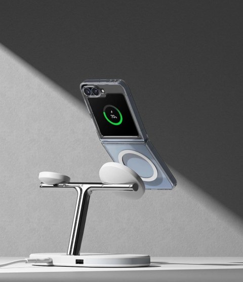 Etui Ringke Fusion MagSafe na Samsung Galaxy Z Flip 6 - przezroczyste Etui Ringke Fusion MagSafe na Samsung Galaxy Z Flip 6 - przezroczyste