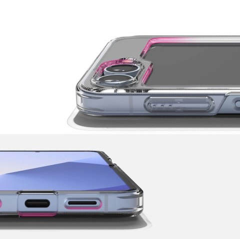 Etui Ringke Fusion MagSafe na Samsung Galaxy Z Flip 6 - przezroczyste Etui Ringke Fusion MagSafe na Samsung Galaxy Z Flip 6 - przezroczyste
