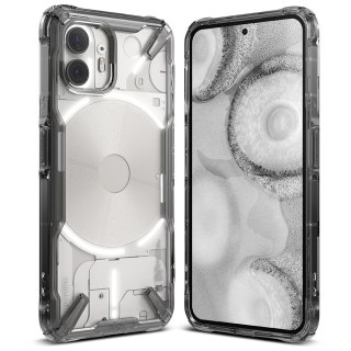Etui Ringke Fusion X na Nothing Phone 2 - czarny dymny