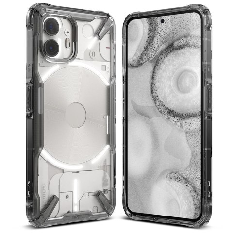 Etui Ringke Fusion X na Nothing Phone 2 - czarny dymny Etui Ringke Fusion X na Nothing Phone 2 - czarny dymny
