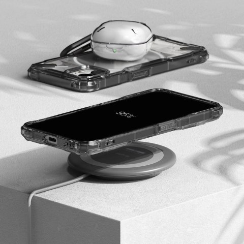 Etui Ringke Fusion X na Nothing Phone 2 - czarny dymny Etui Ringke Fusion X na Nothing Phone 2 - czarny dymny