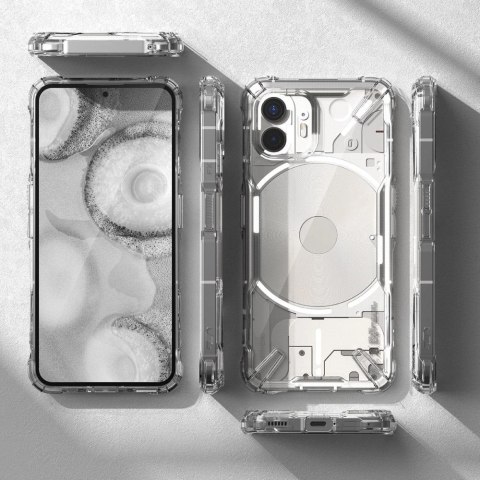 Etui Ringke Fusion X na Nothing Phone 2 - przezroczyste Etui Ringke Fusion X na Nothing Phone 2 - przezroczyste