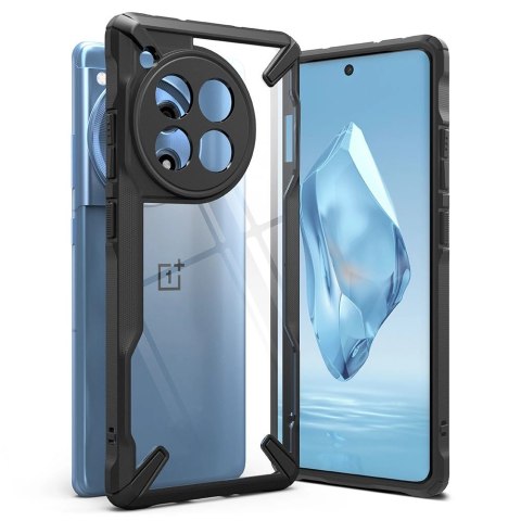 Etui Ringke Fusion X na Oneplus 12R - czarny Etui Ringke Fusion X na Oneplus 12R - czarny