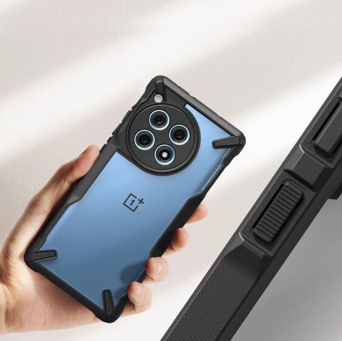 Etui Ringke Fusion X na Oneplus 12R - czarny Etui Ringke Fusion X na Oneplus 12R - czarny