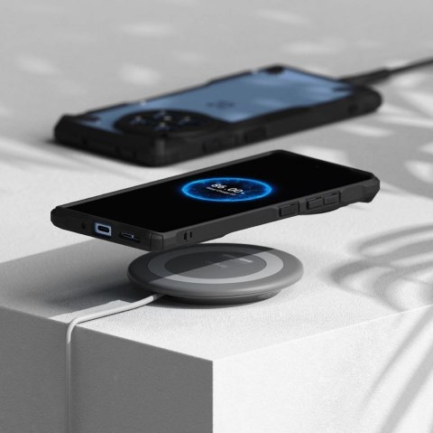 Etui Ringke Fusion X na Oneplus 12R - czarny Etui Ringke Fusion X na Oneplus 12R - czarny