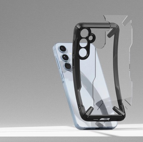 Etui Ringke Fusion X na Samsung Galaxy A55 5G - czarny Etui Ringke Fusion X na Samsung Galaxy A55 5G - czarny