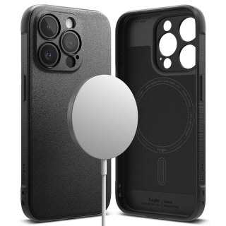 Etui Ringke Onyx MagSafe na iPhone 15 Pro - czarny