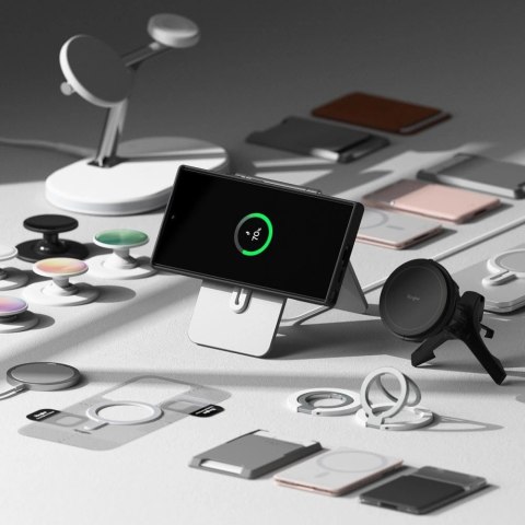 Etui Ringke Silicone MagSafe na Samsung Galaxy S24 Ultra - czarny