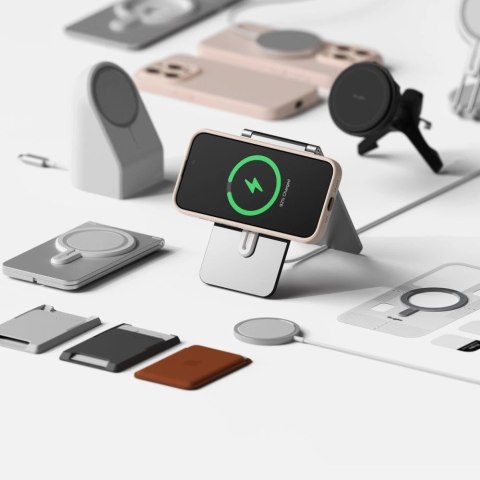 Etui Ringke Silicone MagSafe na iPhone 15 Pro - różowy Etui Ringke Silicone MagSafe na iPhone 15 Pro - różowy