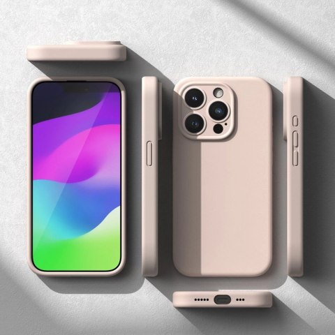 Etui Ringke Silicone MagSafe na iPhone 15 Pro - różowy Etui Ringke Silicone MagSafe na iPhone 15 Pro - różowy