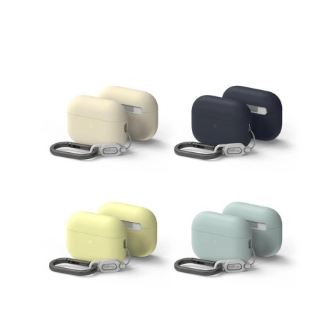 Etui Ringke Silicone na Apple AirPods Pro 1 / 2 - granatowe
