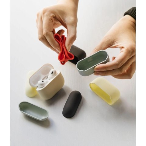 Etui Ringke Silicone na Apple AirPods Pro 1 / 2 - granatowe