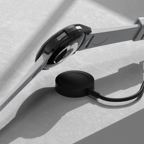 Etui Ringke Slim 2-pack na Samsung Galaxy Watch 6 Classic 43 mm - czarny i przezroczysty