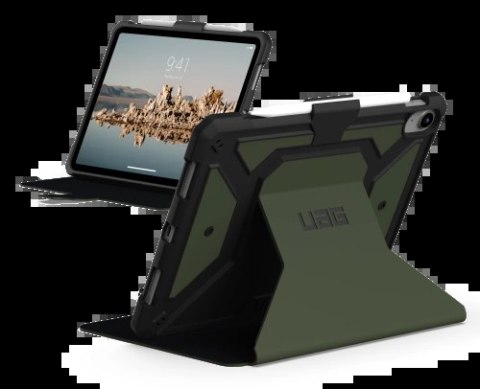 Etui UAG Metropolis SE z uchwytem na Apple Pencil na iPad 10.9" (10 gen.) - oliwkowe