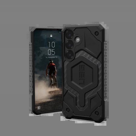 Etui UAG Monarch MagSafe do Samsung Galaxy S25 5G - czarny karbon