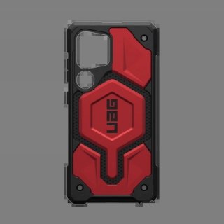 Etui UAG Monarch MagSafe do Samsung Galaxy S25 Ultra 5G - czerwone
