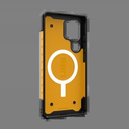 Etui UAG Pathfinder Magnet MagSafe do Samsung Galaxy S25 Ultra 5G - żółty