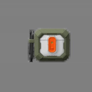 Etui UAG Plasma na AirPods 4 - oliwkowe