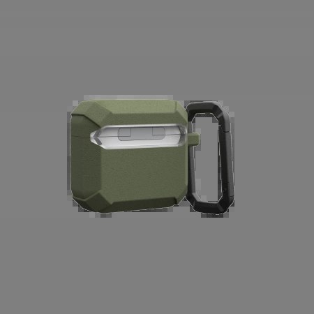 Etui UAG Plasma na AirPods 4 - oliwkowe