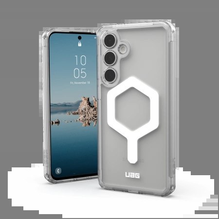 Etui UAG Plyo Pro modułem magnetycznym na Samsung Galaxy S24 FE - przezroczyste