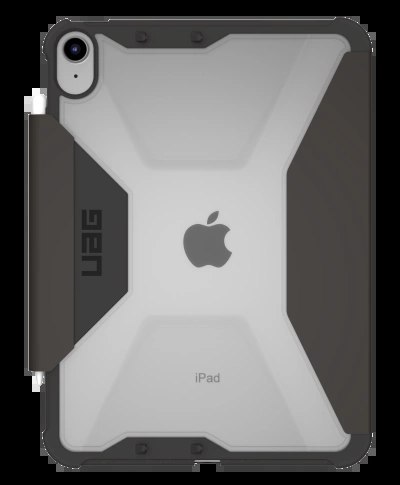 Etui UAG Plyo z uchwytem na Apple Pencil na iPad 10.9" (10 gen.) - szaro-czarne