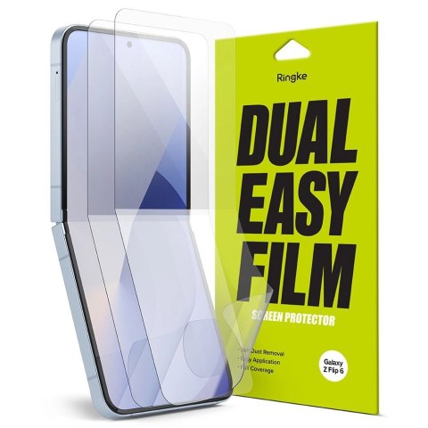 Folia ochronna Ringke Dual Easy 2-pack na Samsung Galaxy Z Flip 6 Folia ochronna Ringke Dual Easy 2-pack na Samsung Galaxy Z Flip 6