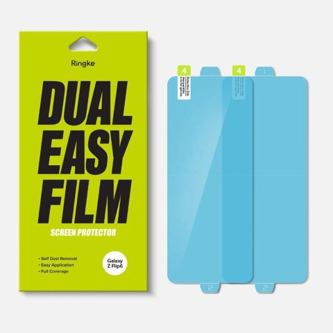 Folia ochronna Ringke Dual Easy 2-pack na Samsung Galaxy Z Flip 6 Folia ochronna Ringke Dual Easy 2-pack na Samsung Galaxy Z Flip 6