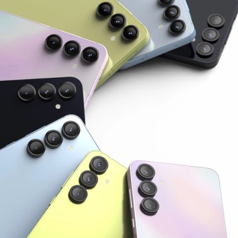 Ochronne nakładki Ringke Camera Frame Protector na Samsung Galaxy A35 / A55 5G - czarny