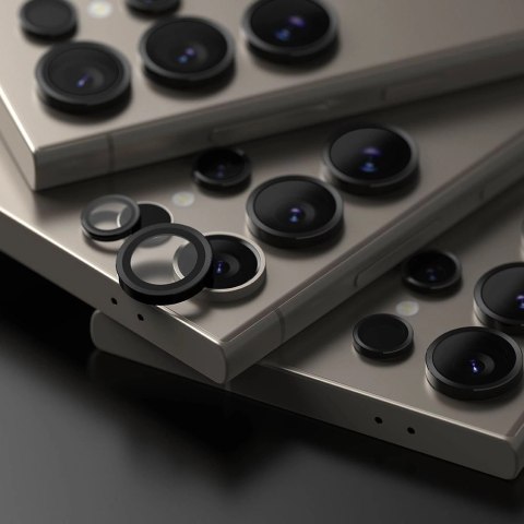 Ochronne nakładki Ringke Camera Frame Protector na Samsung Galaxy S24 Ultra - czarny