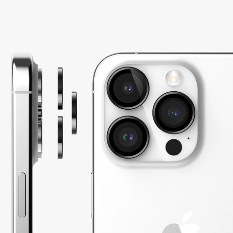 Ochronne nakładki Ringke Camera Frame Protector na iPhone 15 Pro Max - czarny