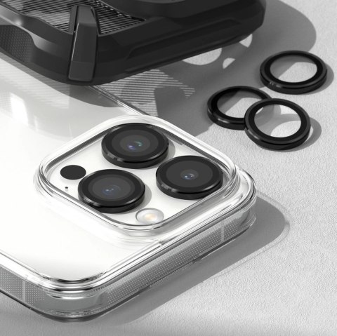 Ochronne nakładki Ringke Camera Frame Protector na iPhone 15 Pro - czarny Ochronne nakładki Ringke Camera Frame Protector na iPhone 15 Pro - czarny