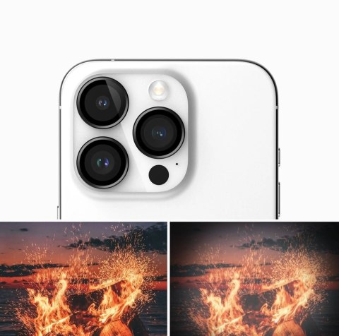 Ochronne nakładki Ringke Camera Frame Protector na iPhone 15 Pro - czarny Ochronne nakładki Ringke Camera Frame Protector na iPhone 15 Pro - czarny