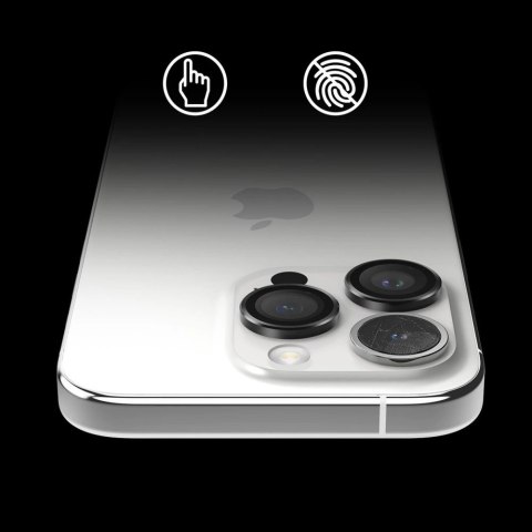 Ochronne nakładki Ringke Camera Frame Protector na iPhone 15 Pro - czarny Ochronne nakładki Ringke Camera Frame Protector na iPhone 15 Pro - czarny