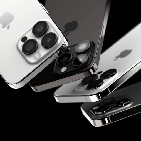 Ochronne nakładki Ringke Camera Frame Protector na iPhone 15 Pro - czarny Ochronne nakładki Ringke Camera Frame Protector na iPhone 15 Pro - czarny